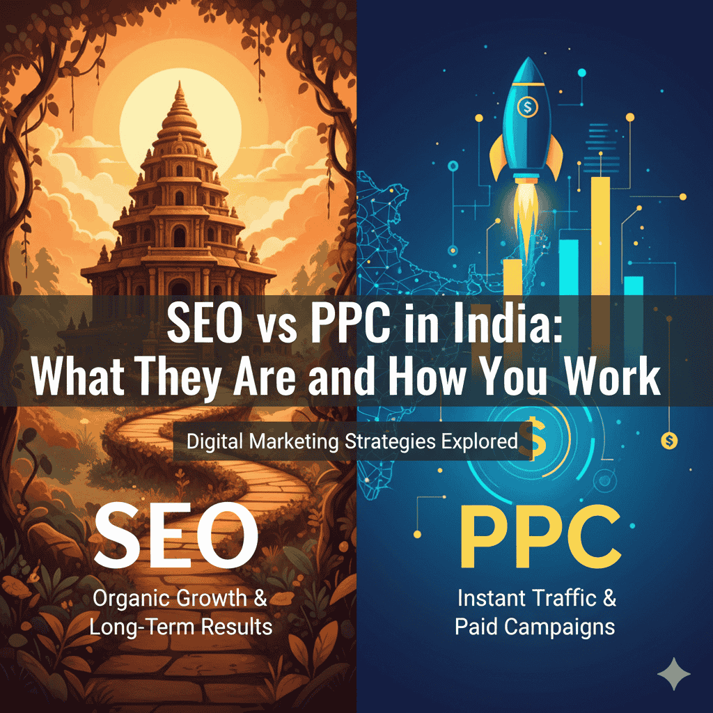 SEO vs PPC in India: What They Are and How They Work